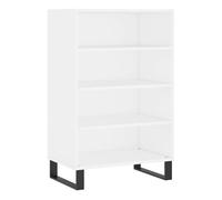 vidaXL Aparador Alto Madera de ingeniería Blanco 57x35x90 cm