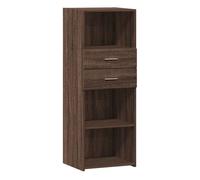 Vidaxl aparador alto madera de ingeniería marrón roble 45x42,5x124 cm