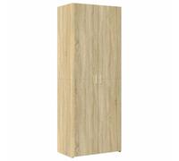 vidaXL Aparador Alto Madera de ingeniería Roble Sonoma 70x42,5x185 cm