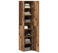 vidaXL Aparador Alto Madera Vieja 40 x 42,5 x 185 cm