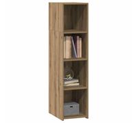 vidaXL Aparador Alto Roble Artisan 30 x 41 x 124 cm