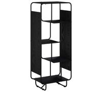 vidaXL Aparador Alto Roble Negro 60 x 37.5 x 144 cm