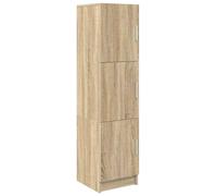 vidaXL Aparador Alto Roble Sonoma 31.5 x 32 x 122.5 cm, Solución de Almacenamiento con Estilo, altillo Moderno, Unidad Amplia, Funcional y diseño Minimalista