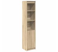 vidaXL Aparador alto Roble Sonoma 37,5x35x180 cm Madera de ingeniería