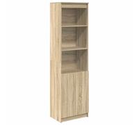 vidaXL Aparador Alto Roble Sonoma 50x35x180 cm Madera de ingeniería, Armario, Armario Auxiliar, Armario de almacenaje Alto, Armario de almacenaje