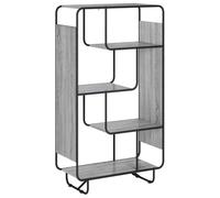 vidaXL Aparador Alto Sonoma Gris 80 x 37.5 x 144 cm