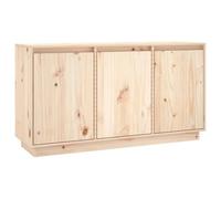 vidaXL Aparador Armario Auxiliar Alacena Mesa Consola Entrada Pasillo Vestíbulo Recibidor Mueble de Madera Maciza de Pino 111x34x60 cm