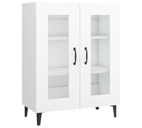 vidaXL Aparador/Armario auxiliar – madera contrachapada blanco 69,5x34x90 cm