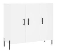 vidaXL Aparador de Madera de ingeniería Blanco 90x34x80 cm