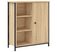vidaXL Aparador, Armario Auxiliar de Almacenaje, Aparador de Comedor, Mueble para Salón Pasillo Cocina, Madera de Ingeniería Roble Sonoma