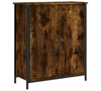 Vidaxl aparador de madera de ingeniería roble ahumado 70x30x80 cm