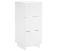 vidaXL Aparador Blanco 33,5 x 34,5 x 75 cm Madera de ingeniería