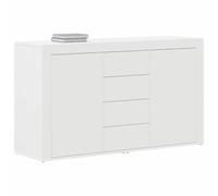 vidaXL Aparador Blanco Blanco Madera 120 x 36 x 69 cm Almacenamiento