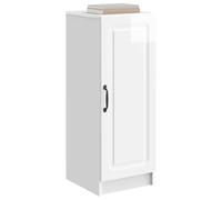 vidaXL Aparador Brillante 33 x 34,5 x 87 cm Madera de Ingeniería, Sala de Estar, Buffet Moderno para Comer, aparador con Amplio Almacenamiento, Muebles de Cocina, Armario útil para organizar el hogar