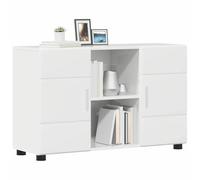 vidaXL Aparador Brillante 88,5 x 30,5 x 55,5 cm Madera de ingeniería, Armario Moderno y Amplio, Ideal para Almacenamiento, diseño Rectangular, Mueble Duradero para el salón