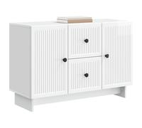 vidaXL Aparador Brillante 89 x 34,5 x 60 cm Madera de Ingeniería