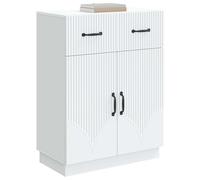 vidaXL Aparador con cajón 66 x 34,5 x 87 cm Madera de Ingeniería, Aparador Moderno, Espacio Amplio, Mueble Compacto, Buffet Elegante, práctico para organizar tu hogar