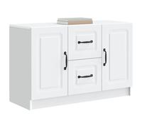 vidaXL Aparador con cajón 89 x 34,5 x 57 cm Madera de Ingeniería, Mueble Lateral Moderno, Unidad de Almacenamiento Rectangular, Organizador Chic para Sala, solución para Comedor