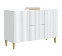 vidaXL Aparador con cajón 89 x 34,5 x 60 cm Madera de Ingeniería, Almacenamiento para Sala, aparador Rectangular, Estilo Vintage, Espacio Amplio, Esencial para organizar