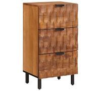 vidaXL Aparador con cajón Acabado de Acacia Marrón 40 x 33 x 75 cm