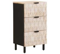 vidaXL Aparador con cajón Acabado de Lavado 40 x 33 x 75 cm, Elegante Comedor, Mueble Auxiliar Moderno, Unidad Rectangular, práctico gabinete y Organizador Compacto