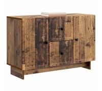 vidaXL Aparador con cajón Madera Envejecida 89 x 34,5 x 60 cm