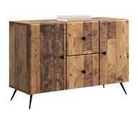vidaXL Aparador con cajón Madera Envejecida 89 x 34,5 x 60 cm, Salón, aparador Rectangular Moderno, Buffet Amplio, Organizador Ajustable, Cabinet versátil, solución estilosa