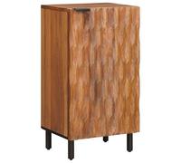 vidaXL Aparador con Puerta Acabado de Acacia Marrón 40 x 33,5 x 75 cm, Comedor, Rectangular, Moderno, Duradero, Mesa Elegante, Sillas Elegantes, para Reuniones Familiares, Decoración del Hogar