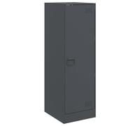 vidaXL Aparador de Acero Gris Antracita 34,5x39x107 cm, Armario, Armario de Almacenamiento, aparador Alto, Armario aparador, Armario Alto