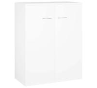 vidaXL Aparador de Almacenaje Almacenamiento Auxiliar Cajonera Organizador para Hogar Mueble Servicio de Buffet de Madera Contrachapada Blanco