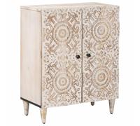 vidaXL Aparador de Almacenamiento 60x33,5x75 cm, Sala de Estar, Muebles rectangulares, Muebles Modernos, diseño Acogedor, iluminación Brillante, decoración estilosa, Arte en Pared