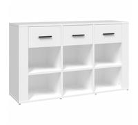 vidaXL Aparador de Madera contrachapada Blanco 100x30x59,5 cm