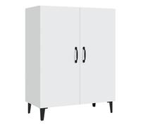 Vidaxl aparador de madera contrachapada blanco 70x34x90 cm