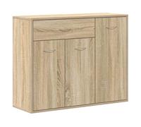 Vidaxl aparador de madera contrachapada color roble sonoma 88x30x70 cm