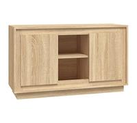 vidaXL Aparador de Madera contrachapada Roble Sonoma 102x35x60 cm
