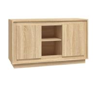 vidaXL Aparador de Madera contrachapada Roble Sonoma 102x35x60 cm