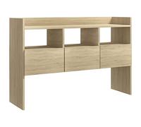 Vidaxl aparador de madera contrachapada roble sonoma 105x30x70 cm