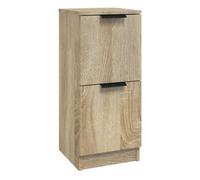 vidaXL Aparador Armario Mueble Salón Sala Almacenaje Flotante Dormitorio Cajón Entrada Estante Doméstico Madera Contrachapada Roble Sonoma