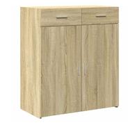 vidaXL Aparador de Madera contrachapada Roble Sonoma 80x42,5x93 cm, Armario, Armario de Almacenamiento, Armario Auxiliar, Armario aparador