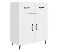 Vidaxl aparador de madera de ingeniería blanco 69,5x34x90 cm