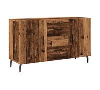 Vidaxl aparador de madera de ingeniería envejecida 100x36x60 cm