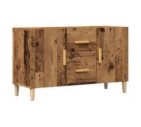 vidaXL Aparador de madera de ingeniería envejecida 100x36x60 cm