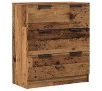 vidaXL Aparador de Madera de ingeniería Envejecida 60x30x70 cm