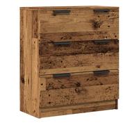 vidaXL Aparador de Madera de ingeniería Envejecida 60x30x70 cm
