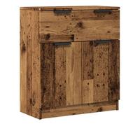 Vidaxl aparador de madera de ingeniería envejecida 60x30x70 cm