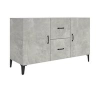 Vidaxl aparador de madera de ingeniería gris hormigón 100x36x60 cm