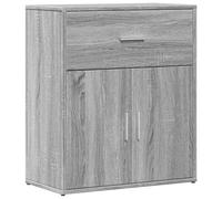 vidaXL Aparador de Madera de ingeniería Gris Sonoma 60x31x70 cm, Armario de Almacenamiento, gabinete aparador, Mueble para Pasillo, Buffet