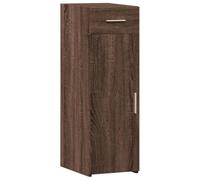 vidaXL Aparador de Madera de ingeniería marrón Roble 30x42,5x93 cm