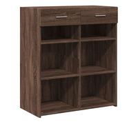 Vidaxl aparador de madera de ingeniería marrón roble 80x42,5x93 cm