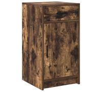 vidaXL Aparador de Madera de ingeniería Roble Ahumado 40x41x75 cm